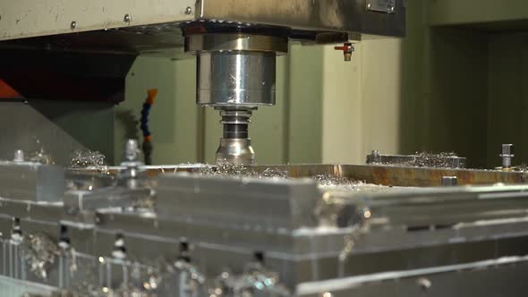 Metal Processing On CNC Machine