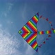Fly kite in the blue sky - VideoHive Item for Sale
