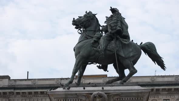 Statue of Vittorio Emanuele II, Milan, Italy 46