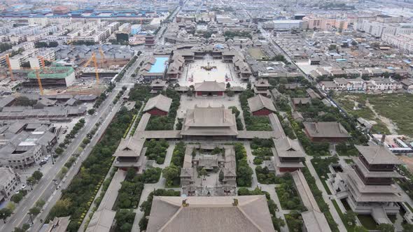 Aerial Photography of Chinese City