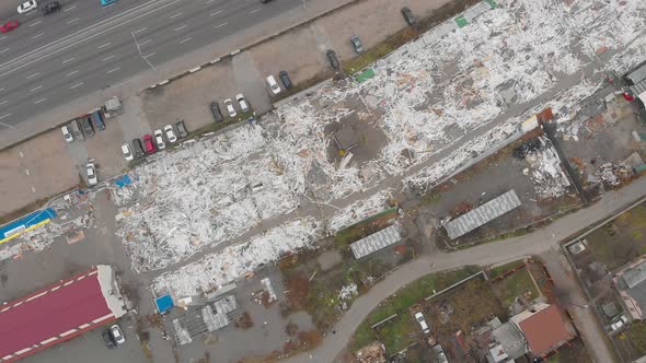 Construction Garbage Aerial