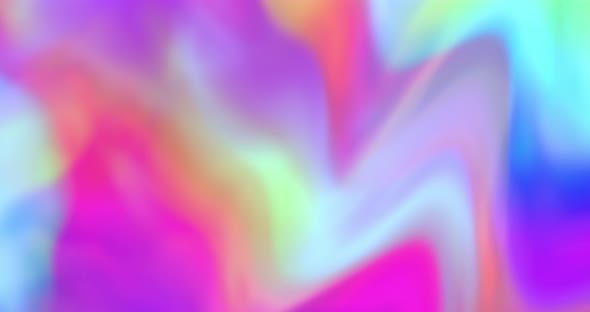 Abstract multicolor gradient background animation.Abstract holographic motion graphic.
