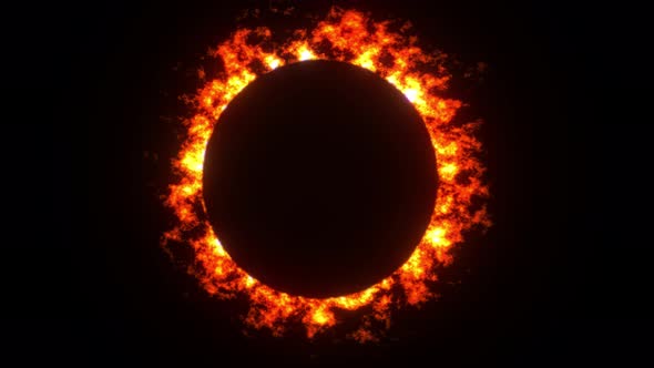 Total Solar Eclipse Effect