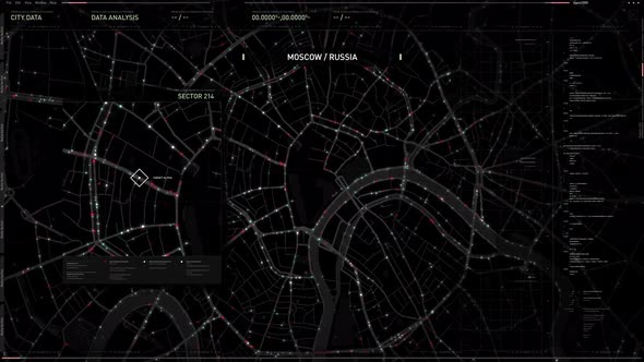 Innovative Secret Spy Analysis Tech Tracks Mission Target On A Digital Road Map alt