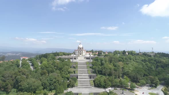 Sanctuary of Sameiro. Braga, Portugal