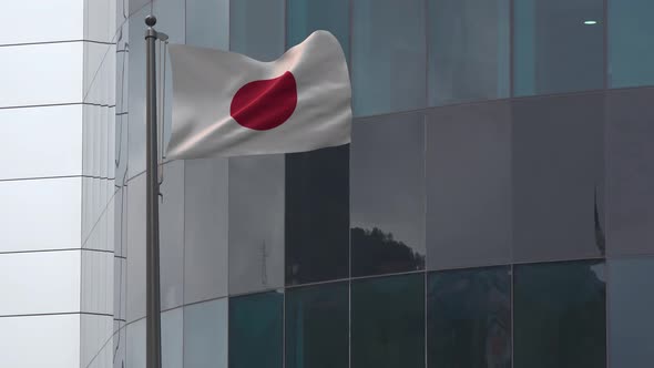 Japan Flag Background 4K