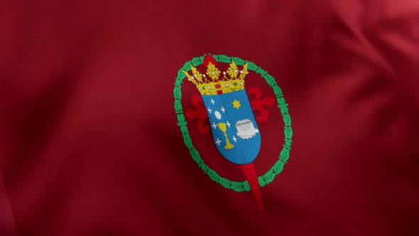 Santiago de Compostela City Flag (Spain)