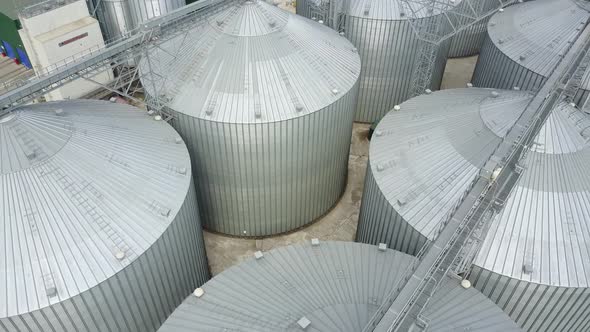 Grain Elevator in Agricultural Zone