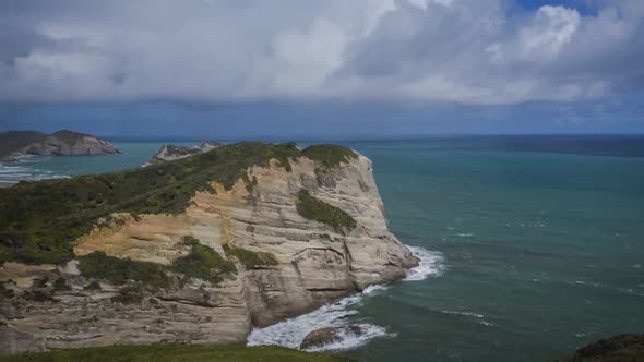 Beautiful coast of New Zealand