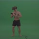 Green Screen Bodybuilder In VR Stock Footage - VideoHive Item for Sale