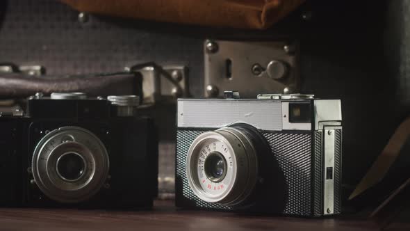 Old Cameras Composition