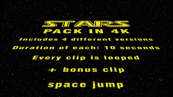 4k Stars Pack