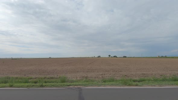 Fields race by in this down the road drive in Colorado's farmland.