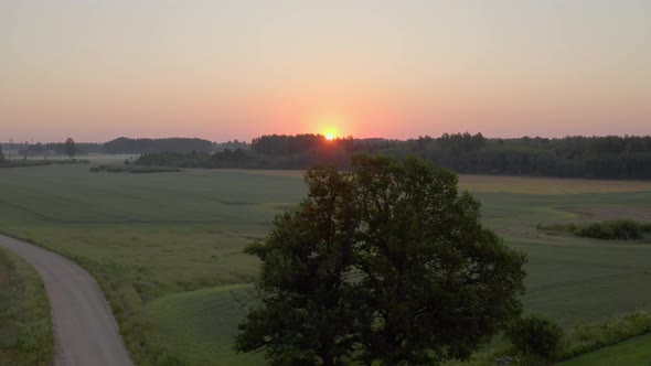 Countryside in Latvia