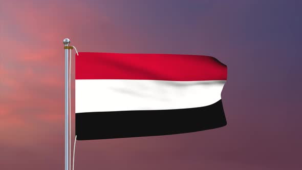 Yemen Flag 4k