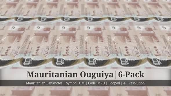 Mauritanian Ouguiya | Mauritania Currency - 6 Pack | 4K Resolution | Looped