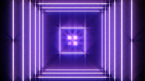 Neon Light VJ Loop Concert Background alt