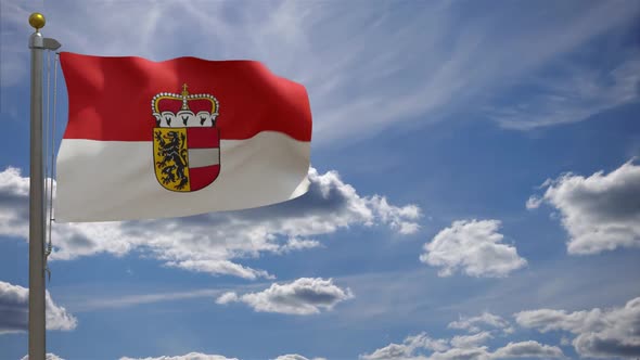 Salzburg Flag Austria