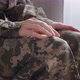 Close Up of Trembling Female Hands Unrecognizable Woman Soldier Suffering From Tremor After Getting - VideoHive Item for Sale
