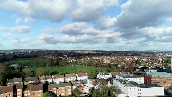 Aerial London Neighborhood