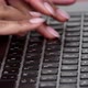 Black business woman professional  worker using typing on laptop. - VideoHive Item for Sale