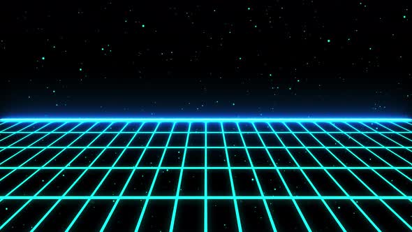 Retro style 1980s alt