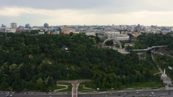 Aerial View of the Kyiv View