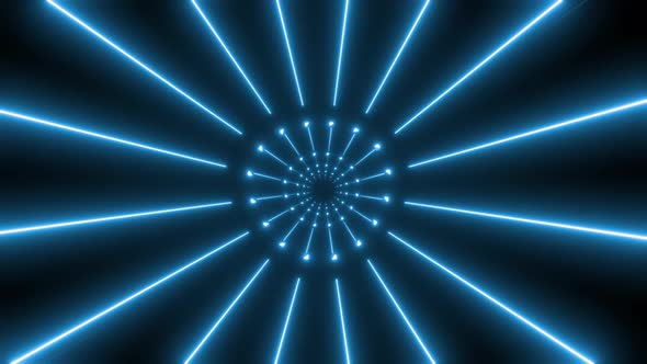 4k Colored Abstract Neon Tunnel Pack