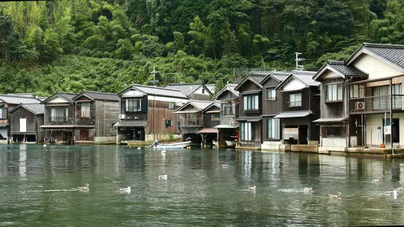 Japanese old town, Ine-cho in Kyoto