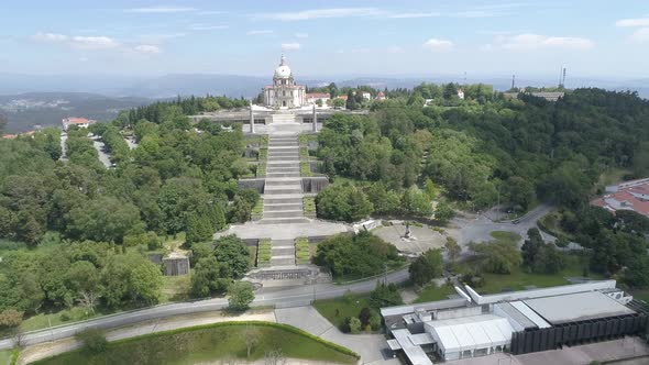 Sanctuary of Sameiro. Braga, Portugal