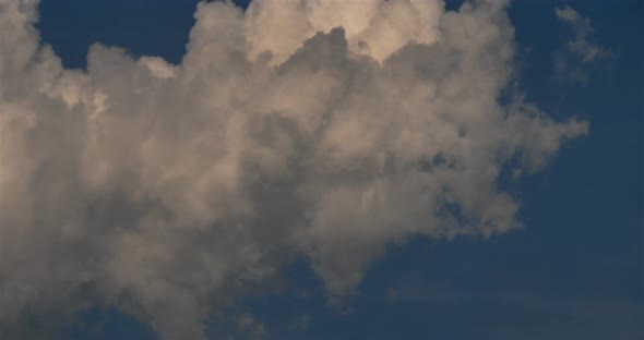 Cloudy sky, southern France