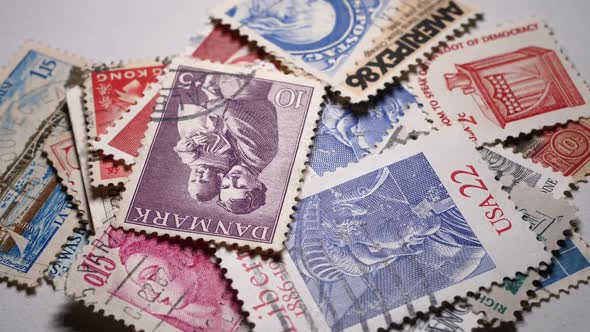 Old Postal Stamps 