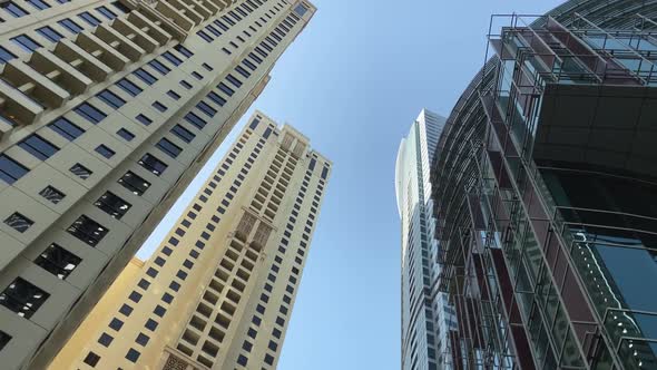 Skyscrapers in Center Dubai