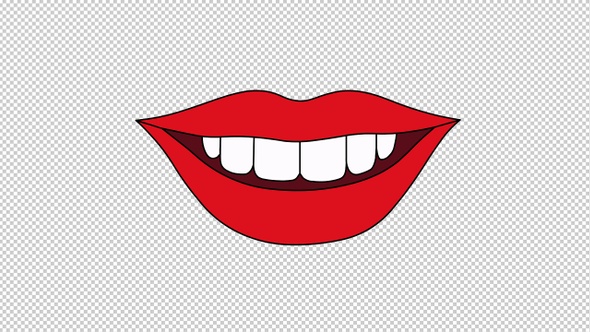 Lips Smile Animation