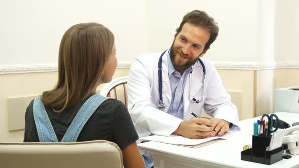 The Doctor Gives Recommendation To the Patient