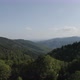 Arial Drone Shot Birds Eye View Green Forest Valley  - VideoHive Item for Sale