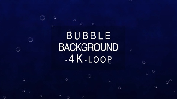 Water Bubble Loop 4K