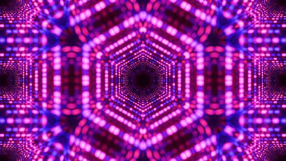 Purple Mirror Tunnel