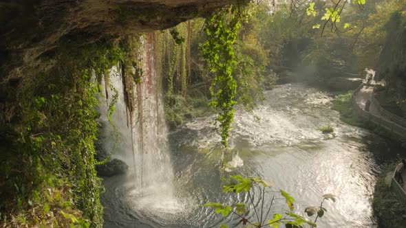 Upper Duden Waterfalls in Antalya Turkey