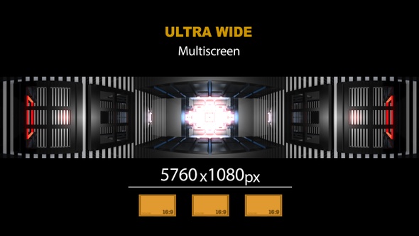 Ultra Wide HD Sci Fi Tunnel 03 alt