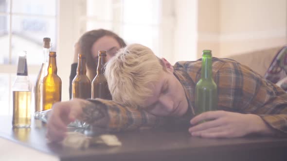 Teenagers Under Drug and Alcohol Intoxication