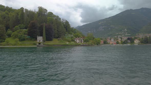 Sailing On Lake Como Near Lenno