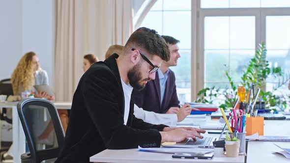 Concentrated Working Office Workers