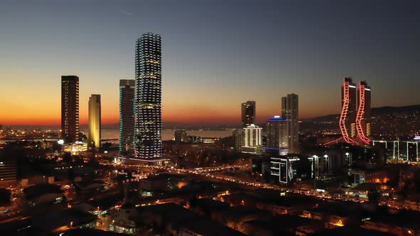 Izmir skyline