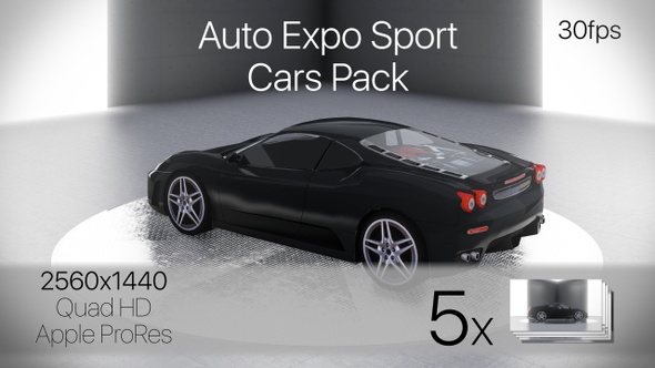 Auto Expo Sport Cars Pack