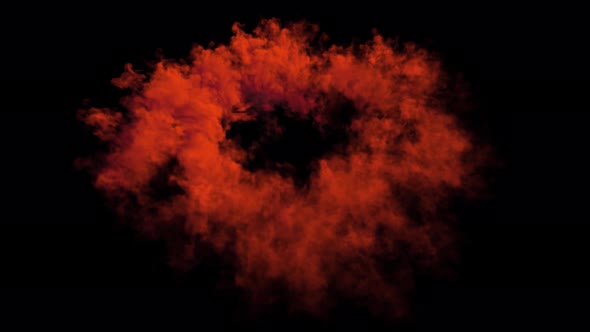 Shockwave Smoke Angle View Red