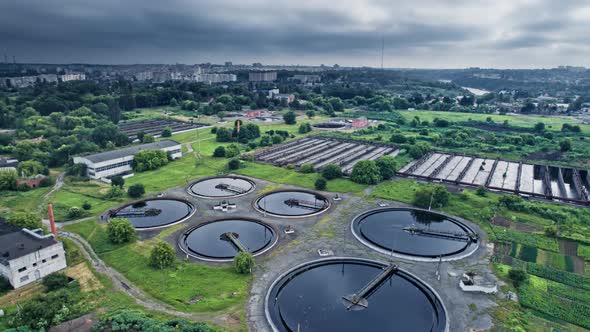 City Waste Management Sewage and Water Treatment Plants