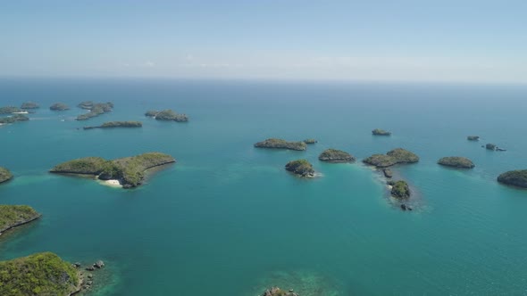 Set of Islands in Sea