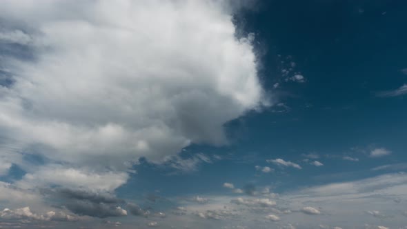 Cloud Time Lapse Nature Background