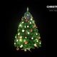 Beautiful Glittering Christmas Tree - VideoHive Item for Sale